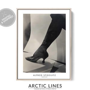 Alfred Stieglitz Dorothy True Photo Print: 1919 Modernist Black and White Wall Art