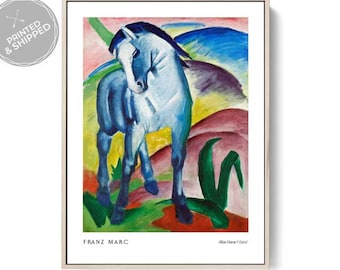 フランツ・マルクの青い馬の版画 – ヴィンテージのドイツ表現主義
