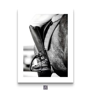 Equestrian wall art poster collection black and white horses Black and White Horse Photography Set – Equestrian Wall Art Prints, Modern Farmhouse Animal Poster Collection