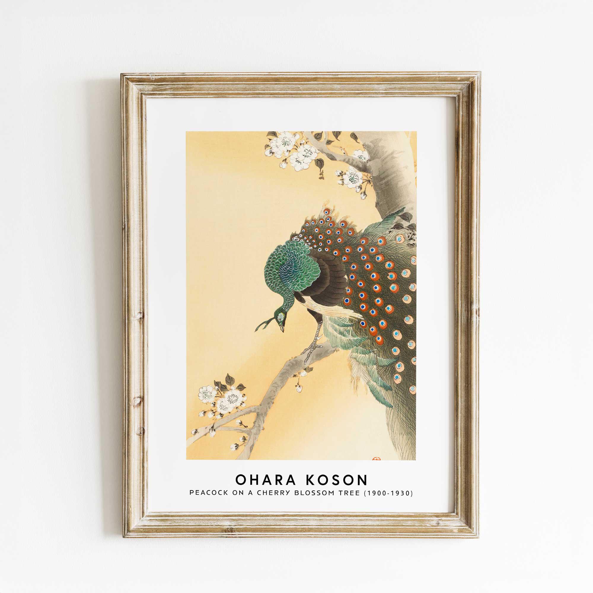 Ohara Koson Pfau am Kirschblütenbaum Druck Japanisches Wand Kunst Poster |  Vintage Asiatisches Kunstwerk | Orientalische Vogelmalerei | Bekannte Maler  - Etsy Österreich, image size:2000x2000