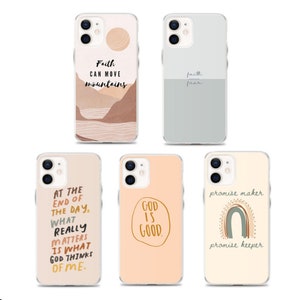 Capas cristãs para iPhone, Capas religiosas para iphone, Capas para iphone com citações da Bíblia, Capa para celular com escrituras