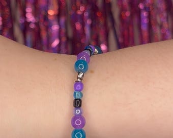 Bracelet à breloques perles Coraline Tunnel