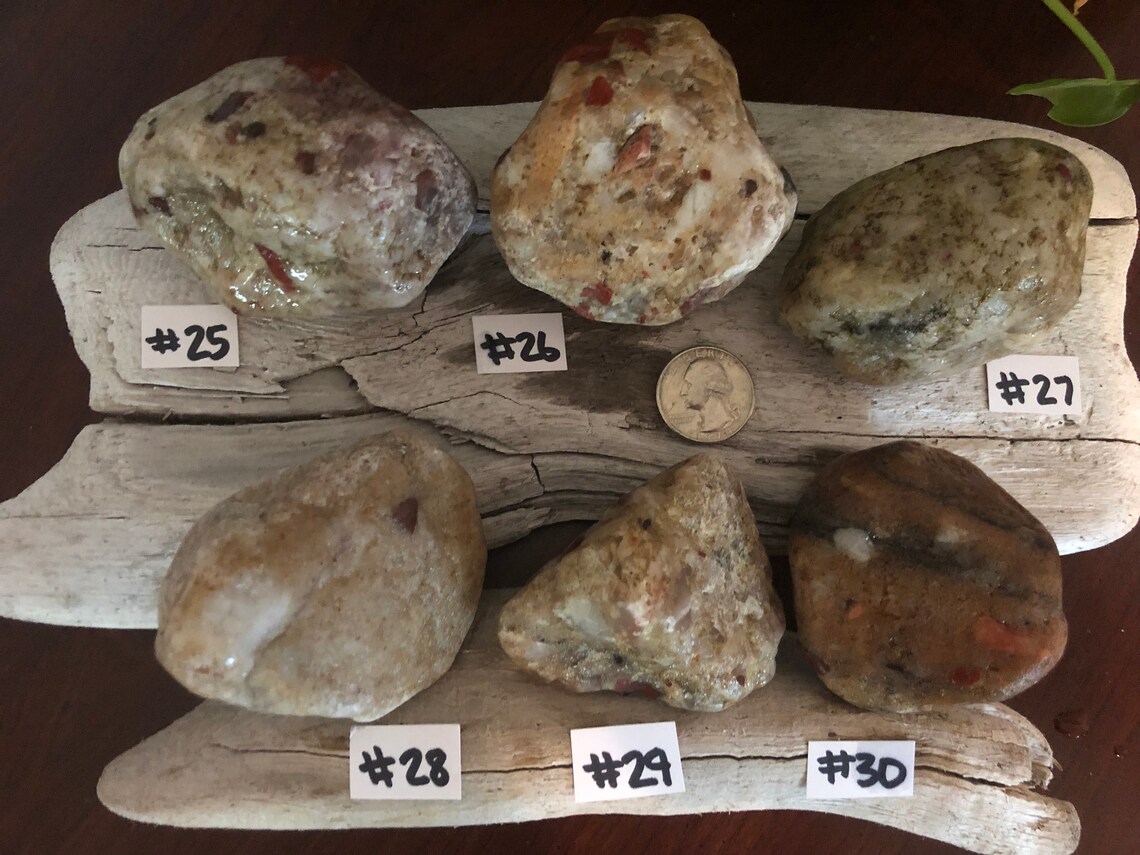 Large Pudding Stone. Raw Pudding Stone Etsy