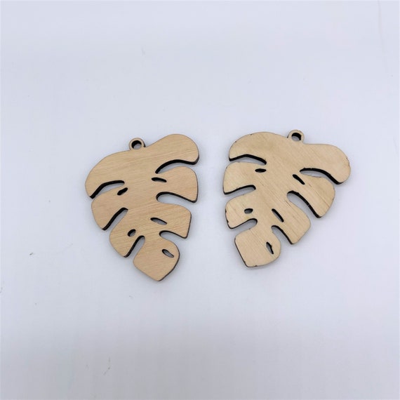 Semi Circle Dangle Earring Blanks DIY Wood Earring Blanks DIY 