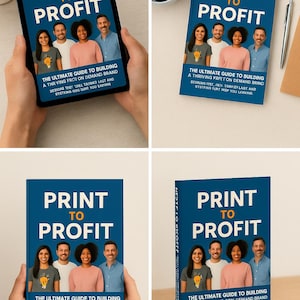 Print-on-Demand Business Guide: Start & Scale Your POD Brand (126-Page eBook, PDF Download)