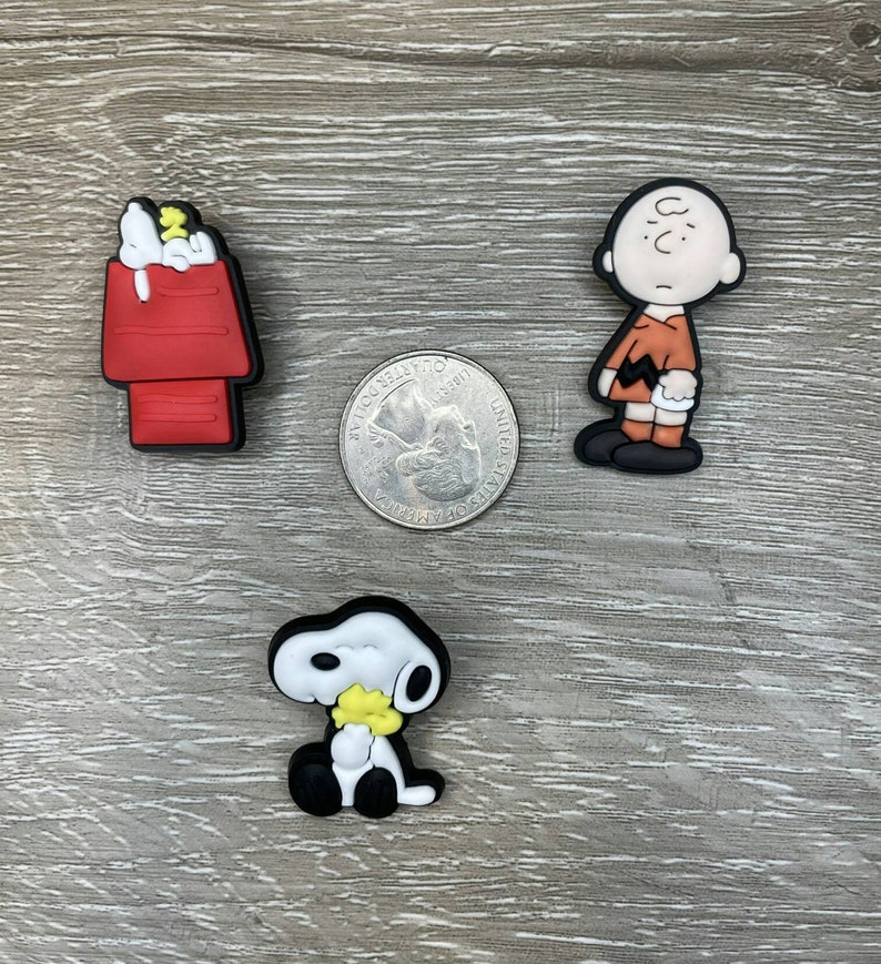 Snoopy Croc Charms Charlie Brown Croc Charms Peanuts Croc Etsy