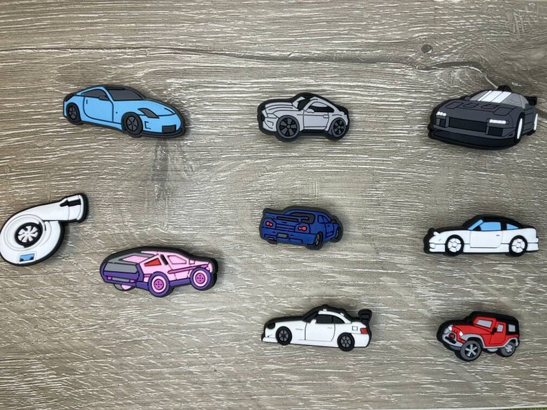 Car Croc Charms Rx7 Miata Nsx Jdm Race Car Jibbitz Shoe Charms Etsy
