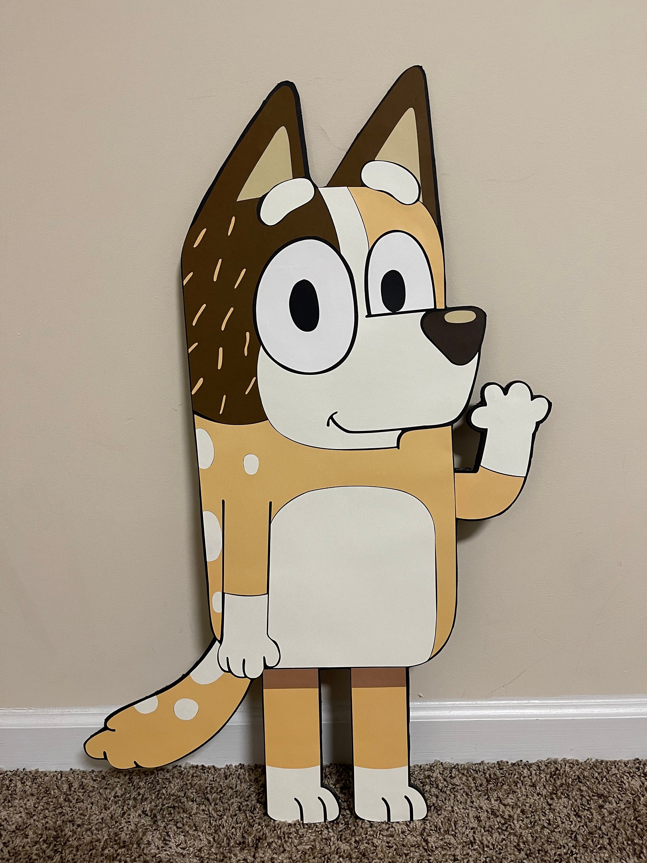 Custom Bluey Inspired Character Cutouts - Etsy