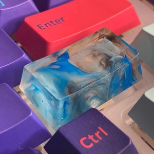 1.75U Shift Keycap 175U Replacement Shift Resin Keycap Custom Artisan Keycap For Mechanical Keyboards image 3