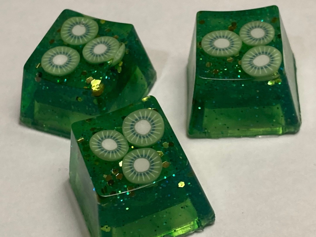 Cute Fruit Keycaps Custom Artisan Resin Keycaps - Etsy