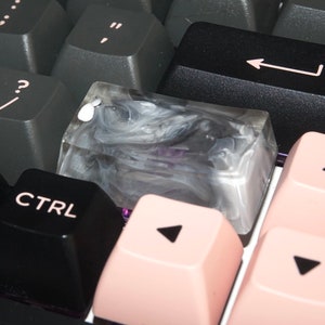 Custom Marble Resin Keycaps Customizable Artisan Keycaps For Mechanical Keyboard image 7