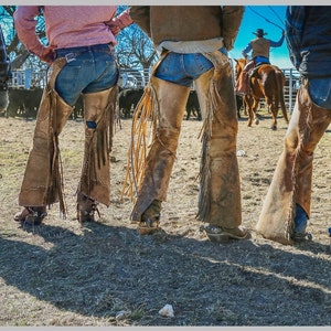 Texas Cowboys Western Art Print Cowboy Art Home Decor