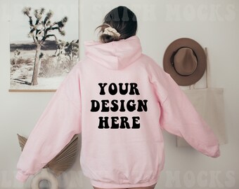 Pink Hoodie - Etsy