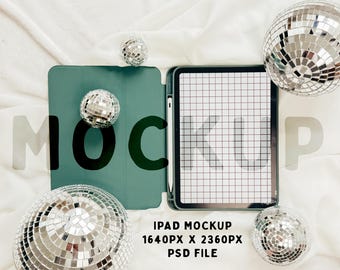 Mockup iPad, Mockup pianificatore digitale, Mockup computer, Mockup Procreate, Mockup app, Mockup diario, Mockup sito web, Mockup Photoshop, tablet