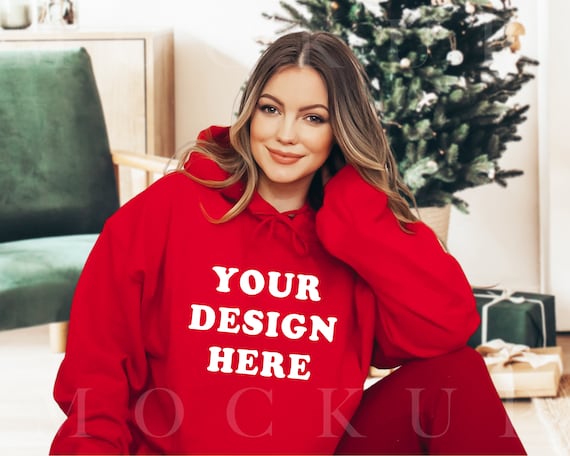 Buy red hoodie sale