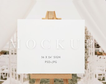 24x36 Ratio Mockup, Boho Easel Mockup, Wedding Sign MockUp, Seating Chart Mockup, Wedding mock, Bride mockup, Seat Chart Mockup, Entry Sign