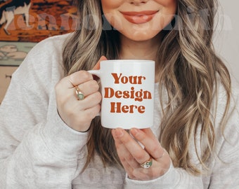 Coffee Mug Mockup, Retro mug mock, Coffee Mug Mock, Mug Mockup, product mockup, Neutral Mug Mock, Minimal Mug Mockup, Blank Mug Mockup