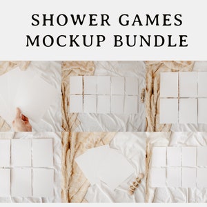 Mockup stazionario 5X7, Boho Mockup, Giochi Baby Shower Mock Up, Rapporto 5X7 mock, Giochi doccia mock, Baby Shower mockup, Articoli simili 015