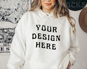 White Hoodie - Etsy