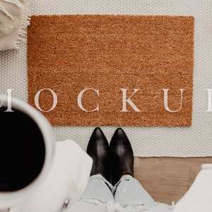 Simple Doormat Mockup, Autumn Doormat Mock, doormat mock, Entry Mat mockup, Floormat mock up, Doormat photo, Custom doormat photo, Doormat