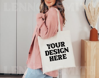 BE007 Canvas Tote Bag - BAGedge - CustomCat