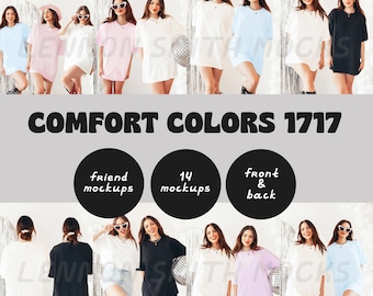 Bachelorette Comfort Colors Mockup, Bridal Mockup, Bach party mockup, Group Mockup, Bride Comfort Colors Mockup, White Comfort Colors Mockup