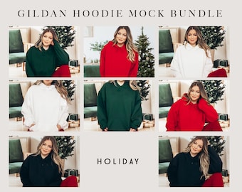 Gildan 18500 Hoodie Mockup Bundle, Gildan Hoodie Mockup, Hoodie Mockup Bundle, Model Mockup, Jumper Mockup, Sweater mockup, Gildan mockup