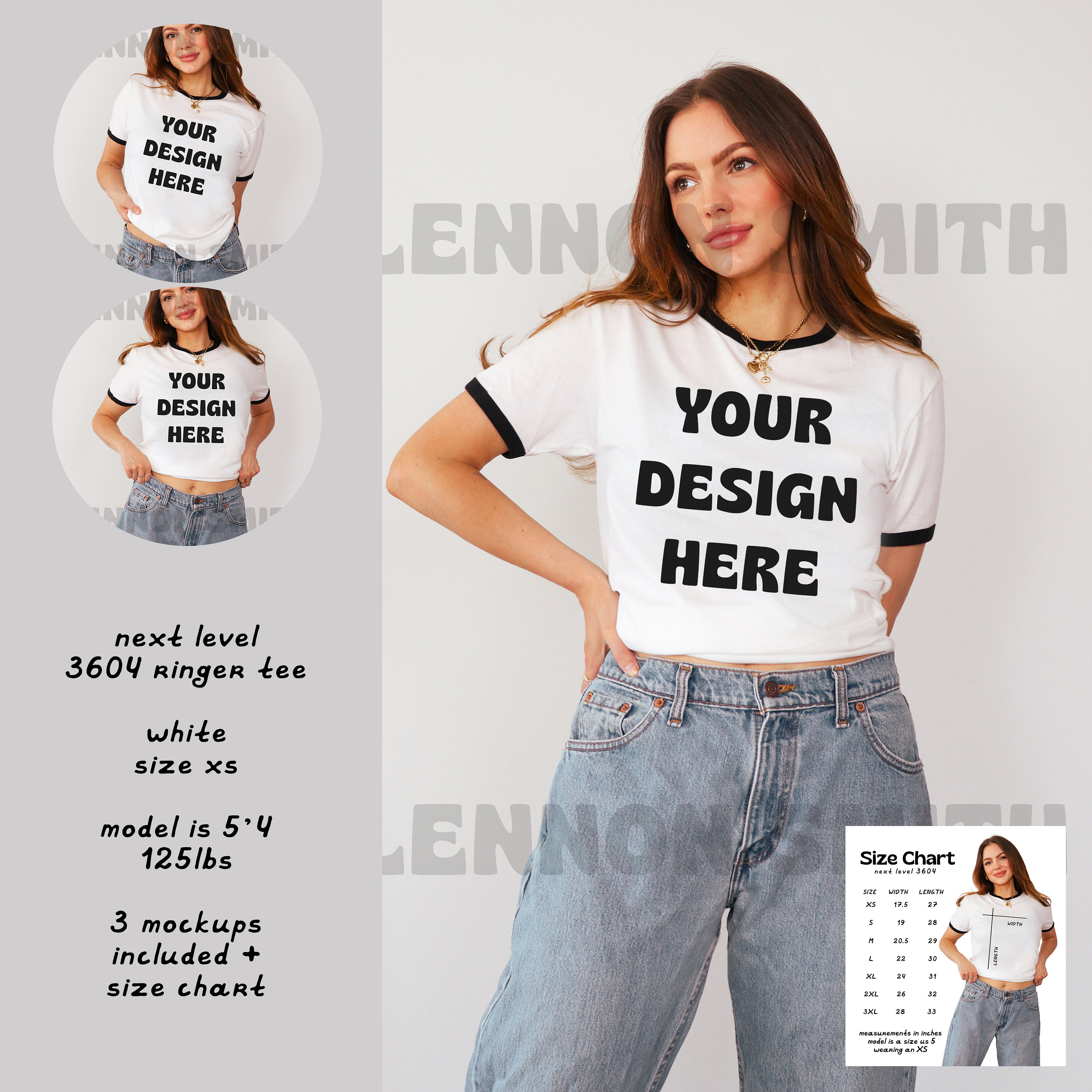 Cropped Ringer Tee - Etsy