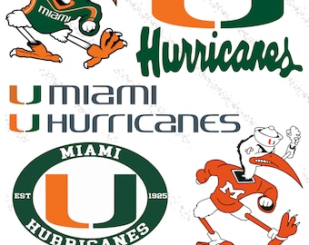 Hurricanes University of Miami UM Vinyl Sticker Decal