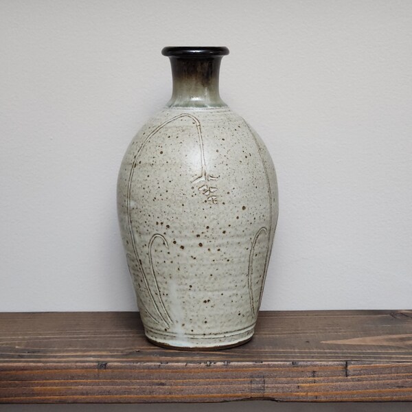 Pottery vase, ceramic vase, farmhouse vase, handmade vase, rustic vase, vase