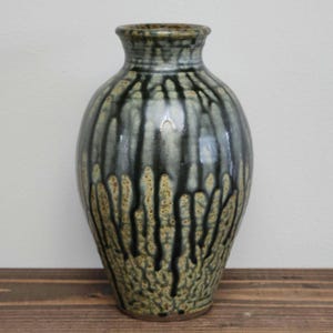 ceramic vase, handmade vase, pottery vase, flower vase, farmhouse vase