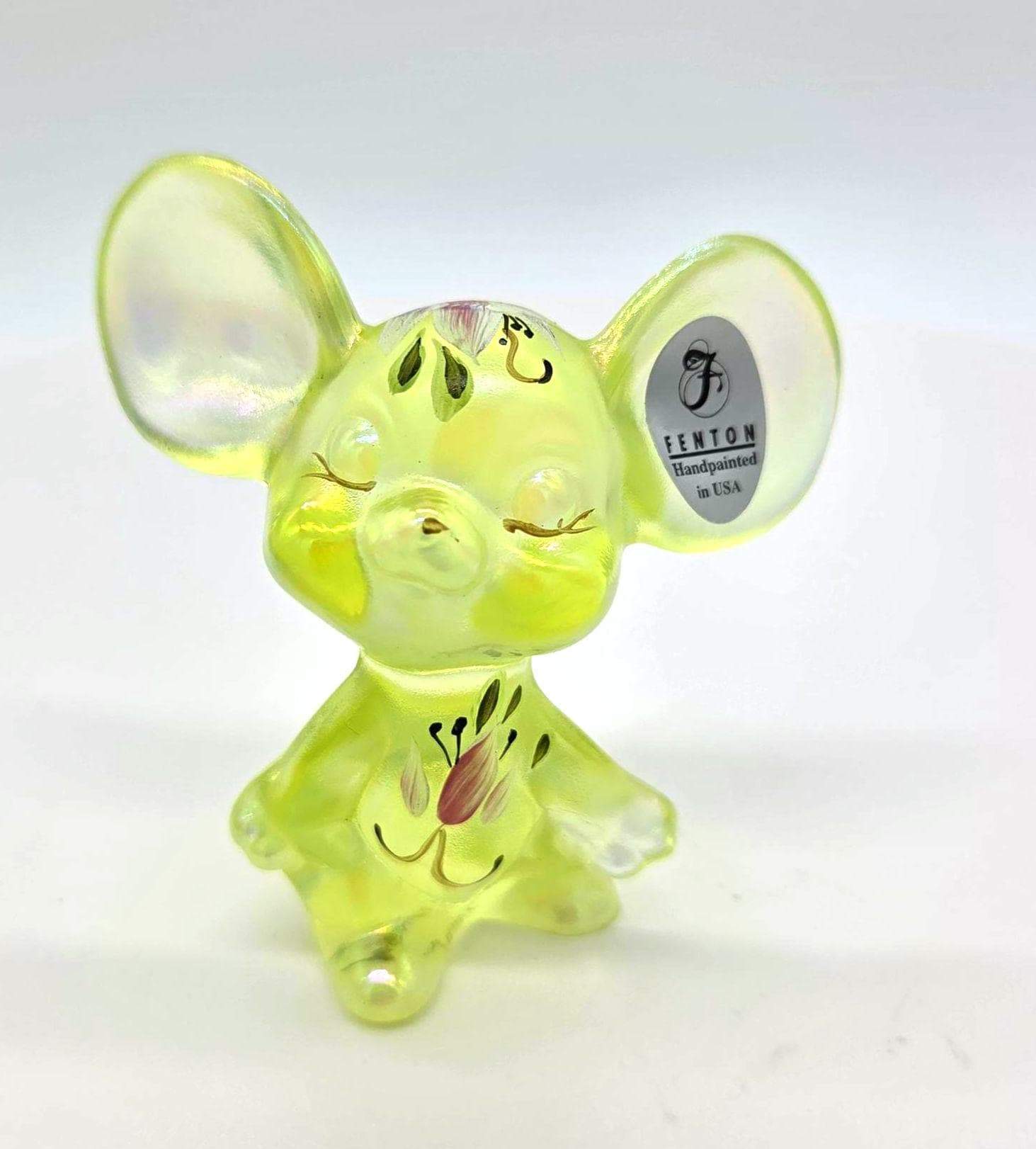 Fenton Mouse Figurine - Etsy