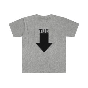 Tug Here (Black ink) maritime mariner cadet academy tugboat