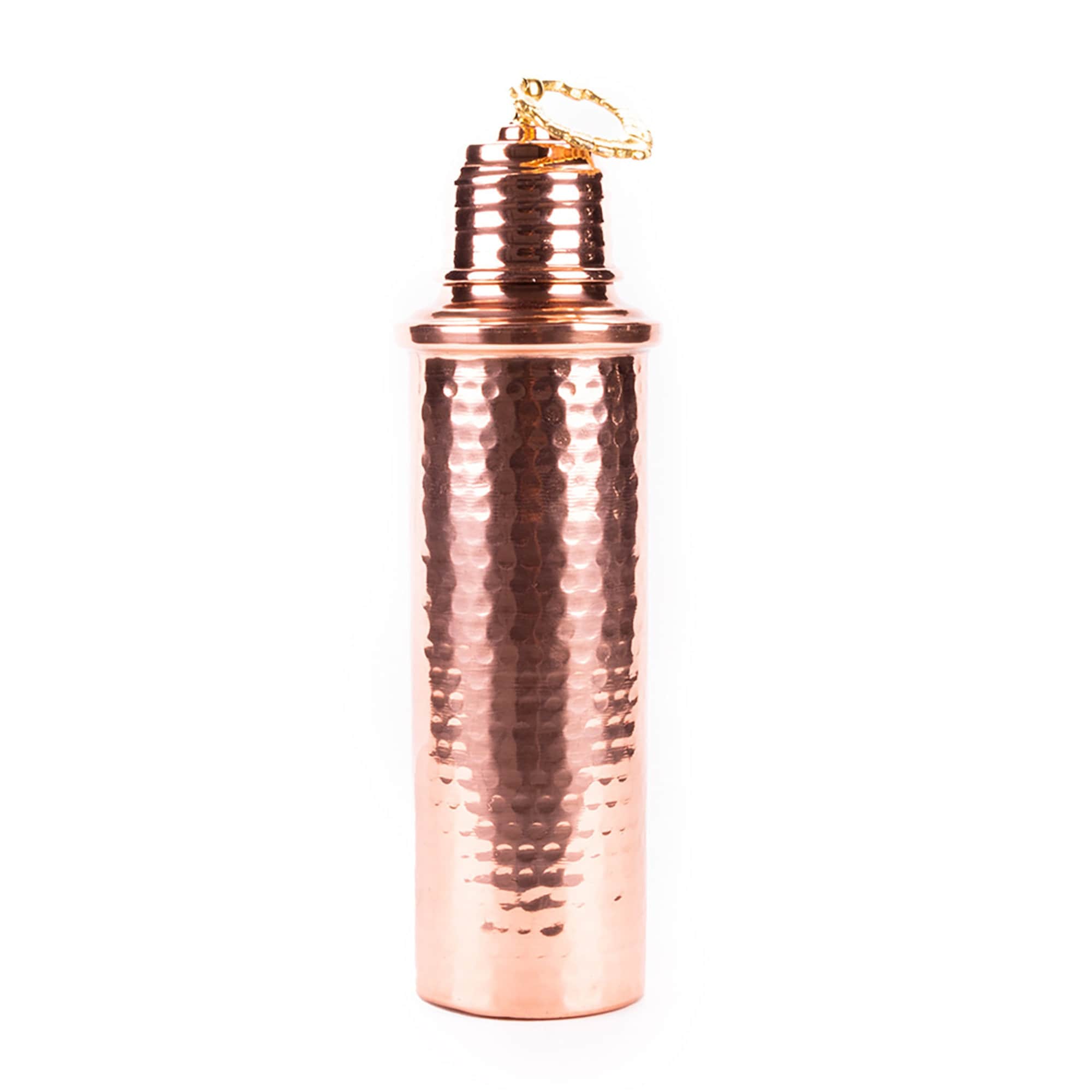 Hammered Pure Copper Water Bottle 750 Ml Premium Quality by 