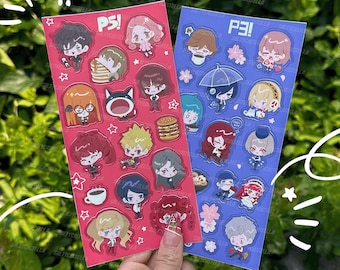 P sticker sheets | Matte Vinyl