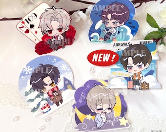 Chibi Love Space Stickers
