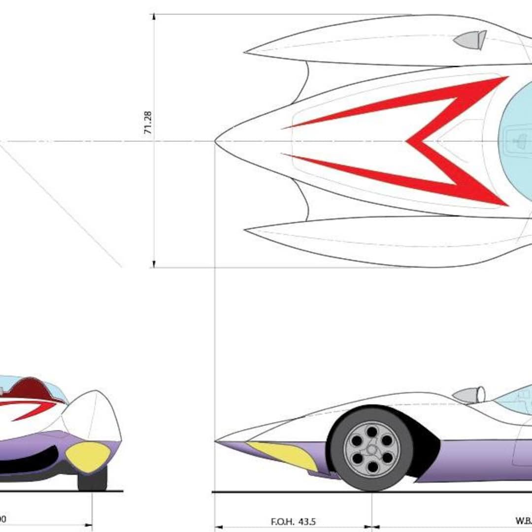 Plans to the Mach 5 - Etsy