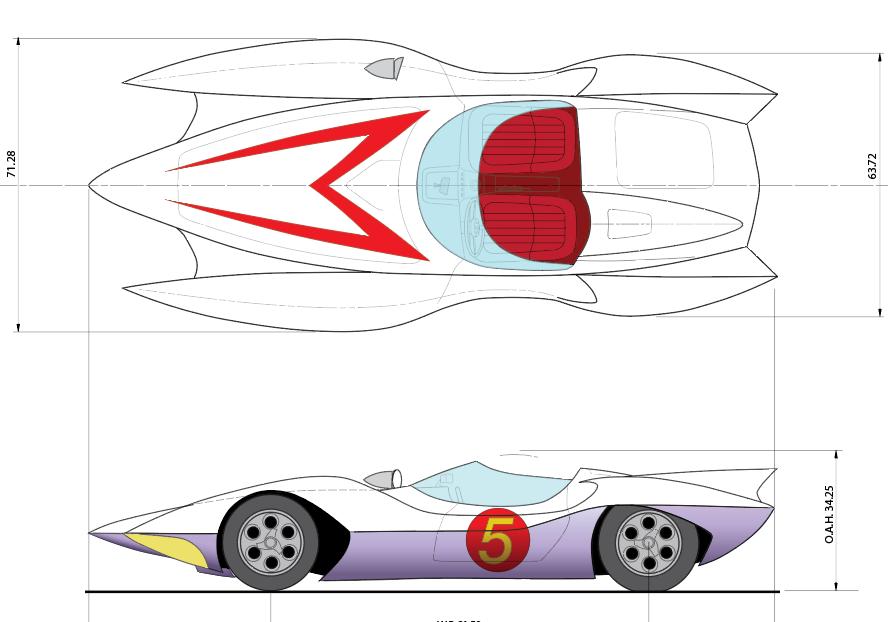 Plans to the Mach 5 - Etsy
