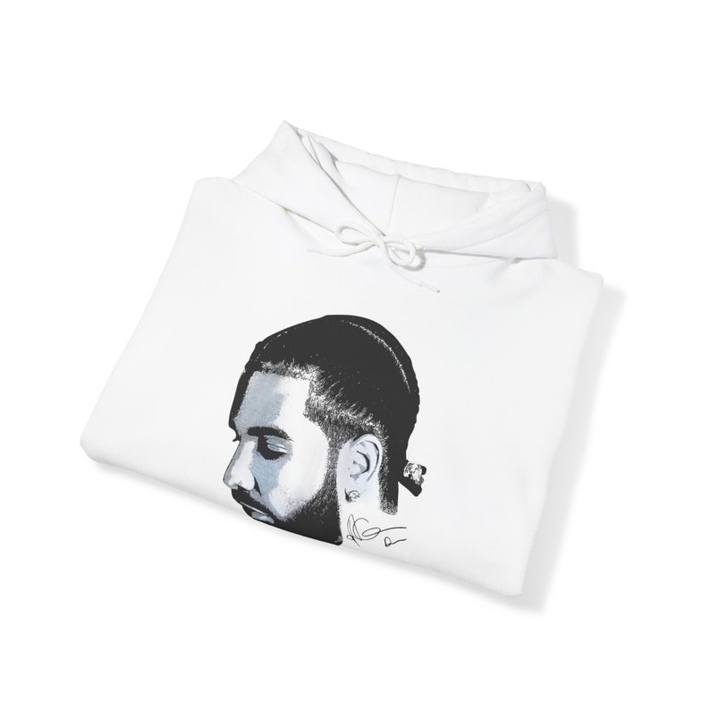 Drake Portrait Hoodie, Rap Hoodie, Drake Merch, Hiphop Hoodie, Drake