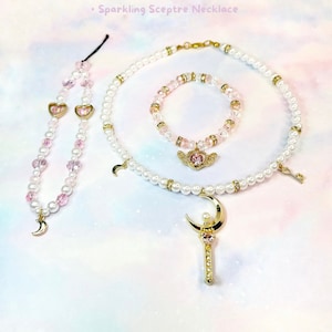 The Sailor Guardian Bundles / necklace bracelet phone charm kawaii anime kawaiicore cosplay