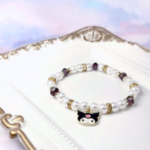 The Kutie Bracelet / kawaii kawaiicore purple aesthetic anime
