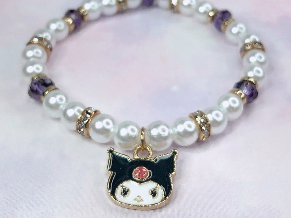 The Killer Kuromi Bracelet / Sanrio Kawaii Cute Cosplay Hello Etsy UK