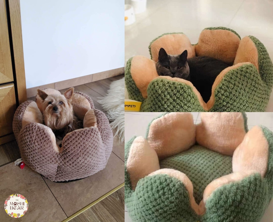 Cozy Pet Beds Petals Shaped Cat Beds Cactus Dog Bed Large Cat Bed
