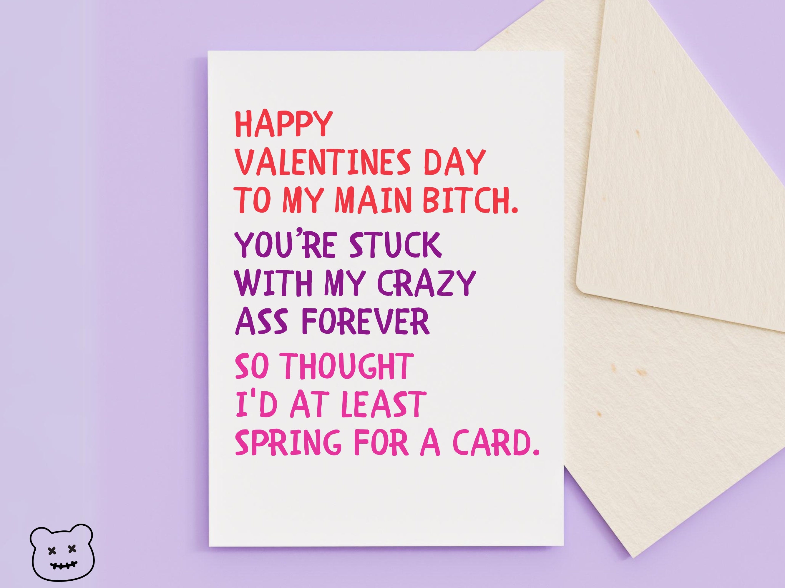Funny Galentine's Day Cards for Best Friend Valentines Day Cards for