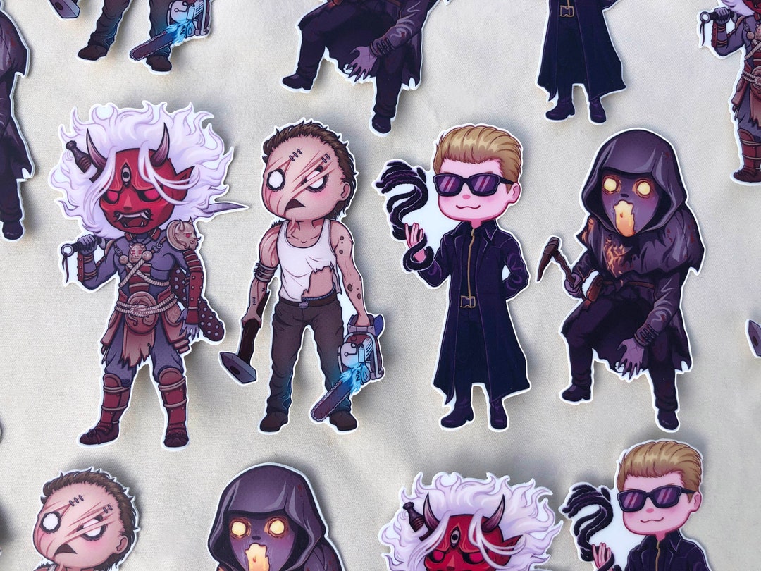 DBD Killers Waterproof Vinyl Stickers - Dead by Daylight - Etsy