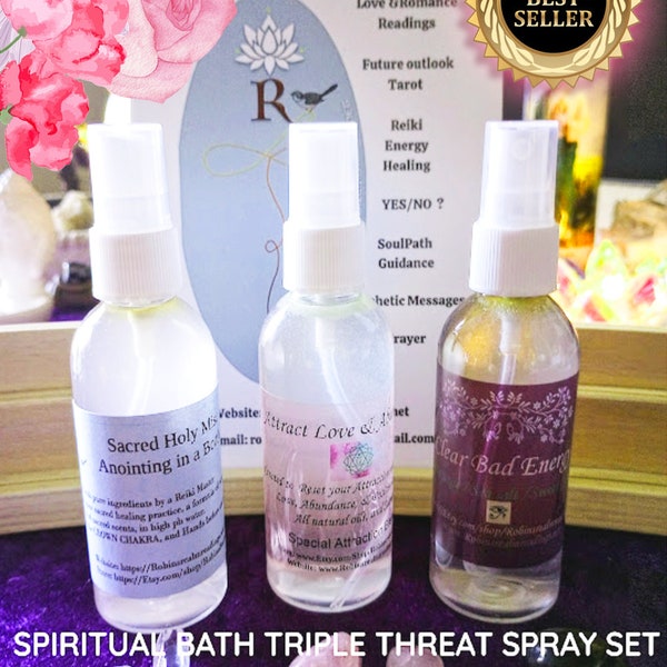 Triple Threat Premier Sacred Spiritual Spray Set
