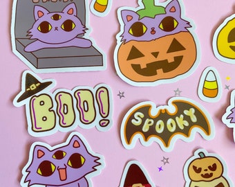 Hello Pumpkin Sticker Set