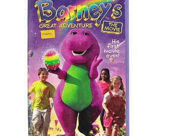 Barney – Barney’s Great Adventure: The Movie (VHS, 2002) – Vintage Kids Classic! Tested!