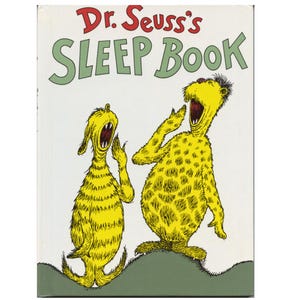 Dr. Seuss, Schlafbuch – Hardcover-Bilderbuch (1991)