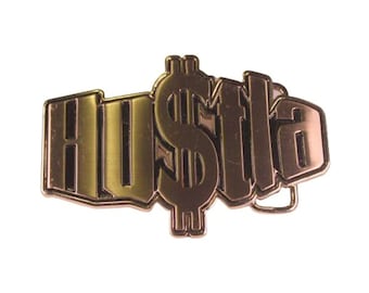 Hustla Money Sign Pimp up Metal Unisex Men’s Belt Buckle